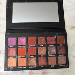 Kab Cosmetics Eyeshadow Palette Day + Night , Purple, Orange Shades